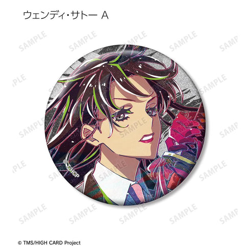 『HIGH CARD』トレーディング Ani-Art グリッター缶バッジ(単位/BOX)