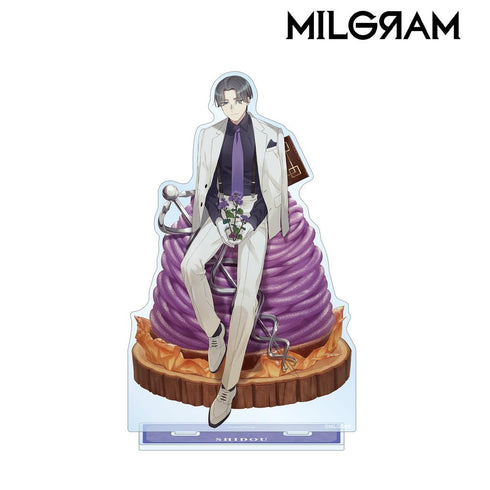 『MILGRAM -ミルグラム-』描き下ろし シドウ バースデーver. 特大アクリルスタンド【202502再販】