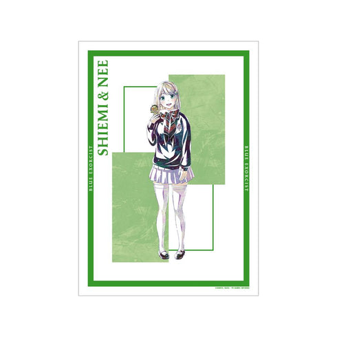 『青の祓魔師 島根啓明結社篇』杜山 しえみ&ニーちゃん Ani-Art A3マット加工ポスター