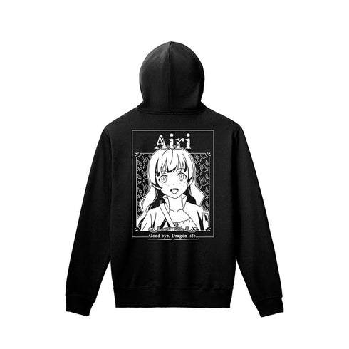 『さようなら竜生、こんにちは人生』アイリ バックプリントパーカーレディース