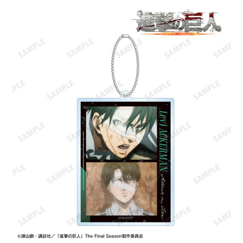 『進撃の巨人』リヴァイ 場面写BIGアクリルキーホルダー【202510再販】