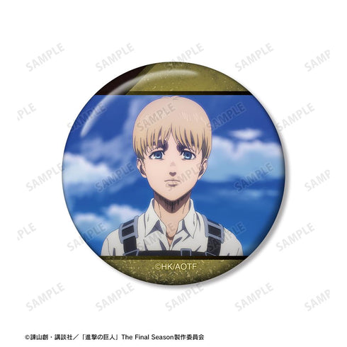 『進撃の巨人』アルミン 場面写缶バッジ5個セット vol.2【202504再販】