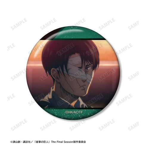 『進撃の巨人』リヴァイ 場面写缶バッジ5個セット vol.2【202504再販】