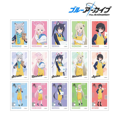 『ブルーアーカイブ The Animation』描き下ろし ショップ店員ver. トレーディングインスタントカメラ風イラストカード(単位/BOX)