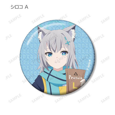 『ブルーアーカイブ The Animation』描き下ろし ショップ店員ver. トレーディンググリッター缶バッジ(単位/BOX)