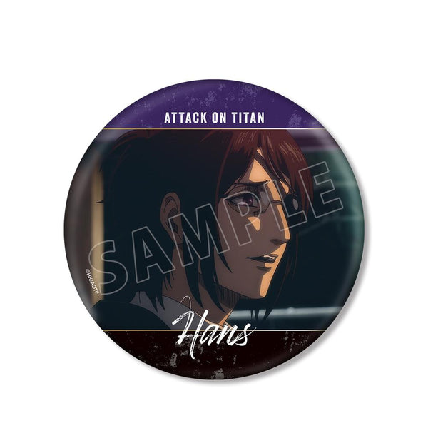 『進撃の巨人』ハンジ 場面写BIG缶バッジ【202601再販】