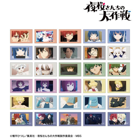 『夜桜さんちの大作戦』トレーディング場面写インスタントカメラ風イラストカード2枚セット(単位/BOX)