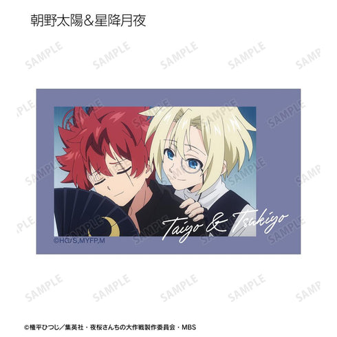 『夜桜さんちの大作戦』トレーディング場面写インスタントカメラ風イラストカード2枚セット(単位/BOX)