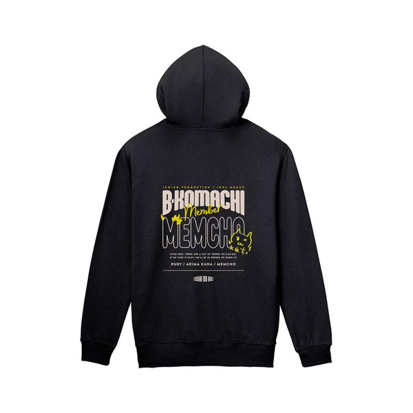 "【My Favorite Character】" 【My Favorite Character】 MEMcho Men's Zip-Up Hoodie with Back Print 【202608 Restock】