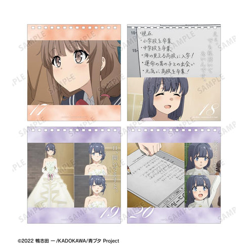 『青春ブタ野郎シリーズ』梓川咲太のメモリーカレンダー