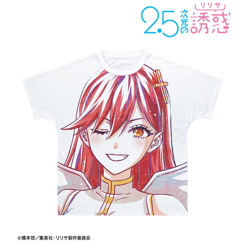 『2.5次元の誘惑』アリエル 天使空挺隊 Ani-Art フルグラフィックTシャツユニセックス