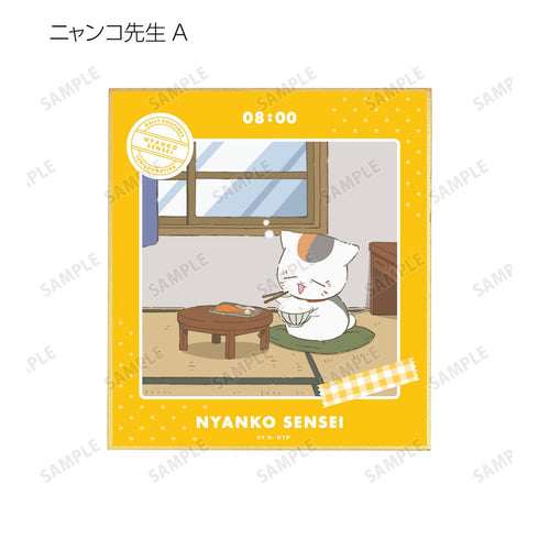 『夏目友人帳』描き下ろしイラスト ニャンコ先生の1日ver. トレーディングミニ色紙(単位/BOX)【202602再販】