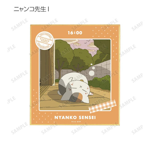 『夏目友人帳』描き下ろしイラスト ニャンコ先生の1日ver. トレーディングミニ色紙(単位/BOX)【202602再販】