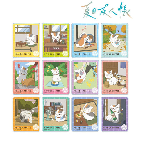 『夏目友人帳』描き下ろしイラスト ニャンコ先生の1日ver. トレーディングアクリルカード(単位/BOX)