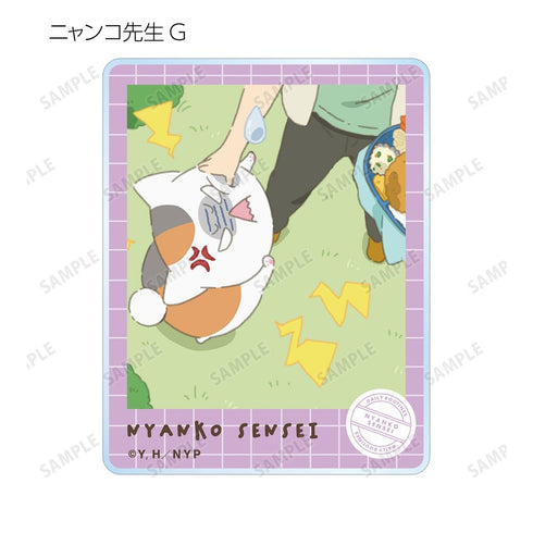 『夏目友人帳』描き下ろしイラスト ニャンコ先生の1日ver. トレーディングアクリルカード(単位/BOX)【202602再販】