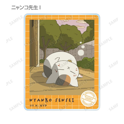 『夏目友人帳』描き下ろしイラスト ニャンコ先生の1日ver. トレーディングアクリルカード(単位/BOX)【202602再販】