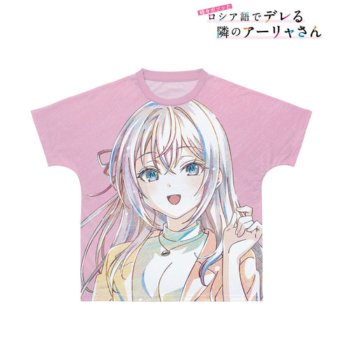 『時々ボソッとロシア語でデレる隣のアーリャさん』アーリャ Ani-Art フルグラフィックTシャツユニセックス【202609再販】