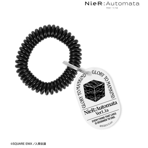 『NieR:Automata Ver1.1a』ブラックボックス ロッカーキー風アクリルキーホルダー【202602再販】