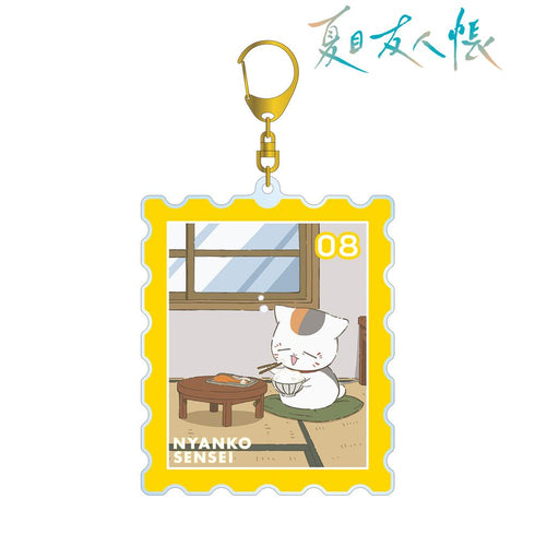 『夏目友人帳』描き下ろしイラスト 8時のニャンコ先生 ニャンコ先生の1日ver. BIGアクリルキーホルダー【202602再販】