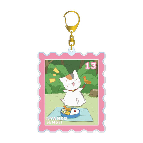 『夏目友人帳』描き下ろしイラスト 13時のニャンコ先生 ニャンコ先生の1日ver. BIGアクリルキーホルダー【202602再販】