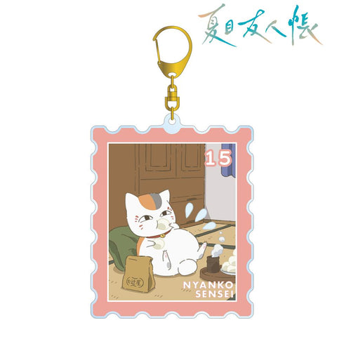 『夏目友人帳』描き下ろしイラスト 15時のニャンコ先生 ニャンコ先生の1日ver. BIGアクリルキーホルダー【202602再販】