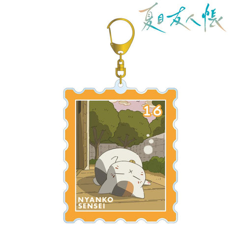 『夏目友人帳』描き下ろしイラスト 16時のニャンコ先生 ニャンコ先生の1日ver. BIGアクリルキーホルダー【202602再販】