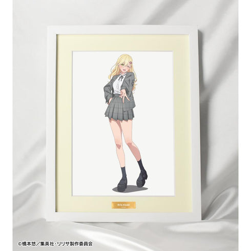 『2.5次元の誘惑』描き下ろし 喜咲アリア チェック柄コーデver. キャラファイングラフ