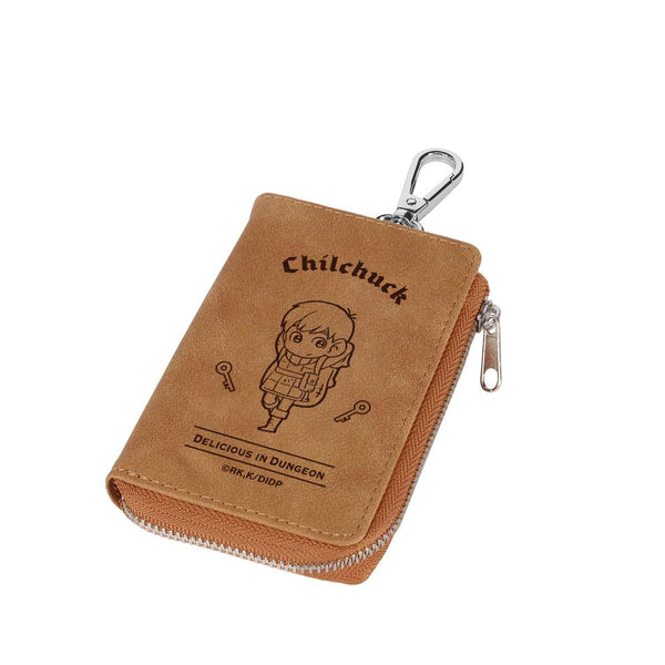"Dungeon Meal" Chiltchack Nubuck-Style Leather Key Case