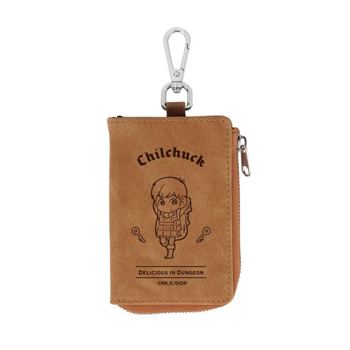 『ダンジョン飯』チルチャック ヌバック調合皮レザーキーケース【202602再販】