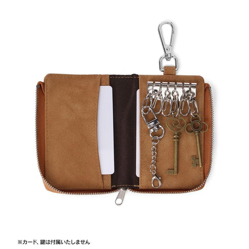 『ダンジョン飯』チルチャック ヌバック調合皮レザーキーケース【202602再販】