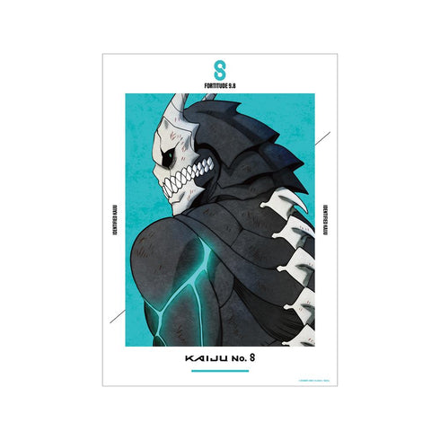 『怪獣8号』描き下ろし 怪獣8号 戦う背中ver. A3マット加工ポスター