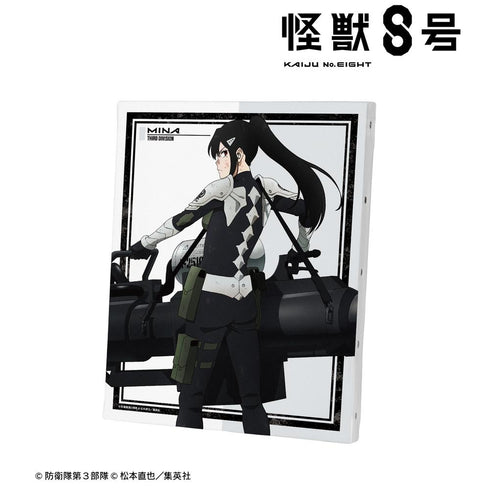 『怪獣8号』描き下ろし 亜白ミナ 戦う背中ver. キャンバスボード