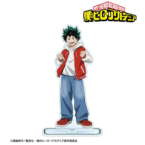 『僕のヒーローアカデミア』描き下ろし 緑谷出久 記念撮影ver. 特大アクリルスタンド【202603再販】