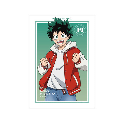 『僕のヒーローアカデミア』描き下ろし 緑谷出久 記念撮影ver. A3マット加工ポスター【202603再販】