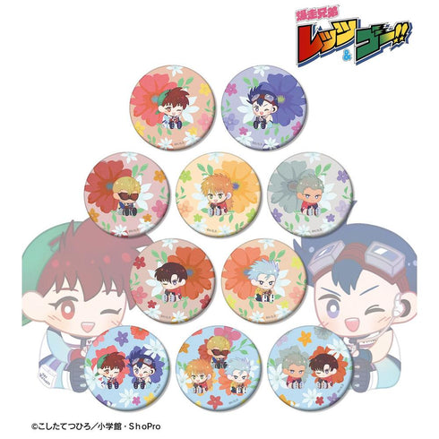 『爆走兄弟レッツ&ゴー!!』トレーディング Botania マット缶バッジ(単位/BOX)【202606再販】