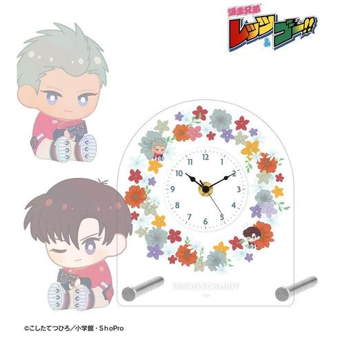『爆走兄弟レッツ&ゴー!!』エーリッヒ&シュミット Botania アクリルスタンド時計【202606再販】