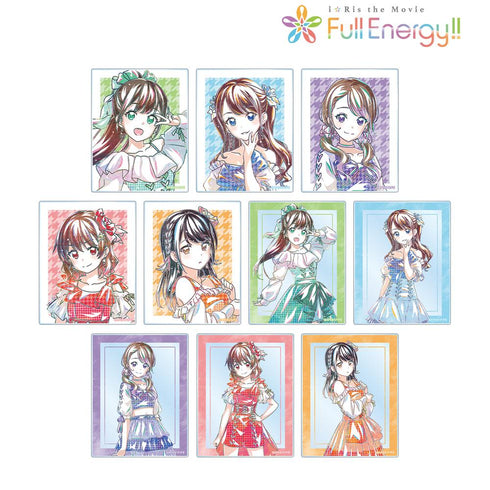 『i☆Ris the Movie - Full Energy!! -』トレーディング Ani-Art アクリルカード(単位/BOX)