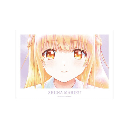 『お隣の天使様にいつの間にか駄目人間にされていた件』椎名 真昼 Ani-Art aqua label A3マット加工ポスター ver.D【202512再販】