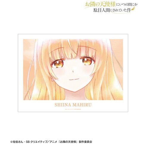 『お隣の天使様にいつの間にか駄目人間にされていた件』椎名 真昼 Ani-Art aqua label A3マット加工ポスター ver.E