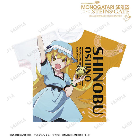 『物語シリーズ×STEINS;GATE』描き下ろし 忍野忍 コラボイラストver. フルグラフィックTシャツユニセックス