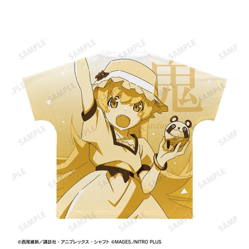 『物語シリーズ×STEINS;GATE』描き下ろし 忍野忍 コラボイラストver. フルグラフィックTシャツユニセックス