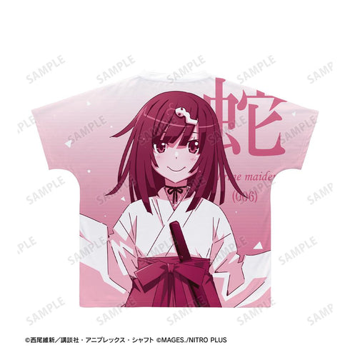 『物語シリーズ×STEINS;GATE』描き下ろし 千石撫子 コラボイラストver. フルグラフィックTシャツユニセックス