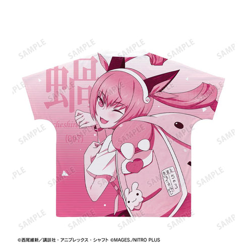 《物語系列×STEINS;GATE》全新绘制 菲莉丝·喵喵 联名插画版 全印花T恤(男女通用)