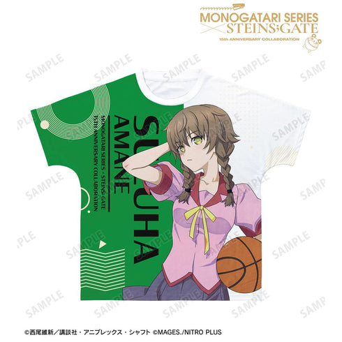 『物語シリーズ×STEINS;GATE』描き下ろし 阿万音鈴羽 コラボイラストver. フルグラフィックTシャツユニセックス