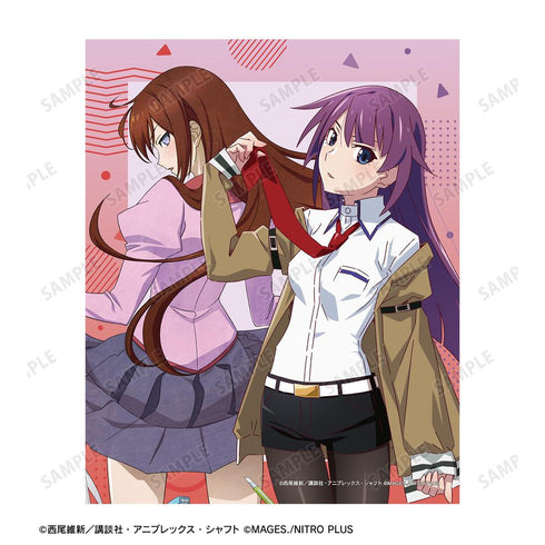 『物語シリーズ×STEINS;GATE』描き下ろし 戦場ヶ原ひたぎ&牧瀬紅莉栖 コラボイラストver. キャンバスボード