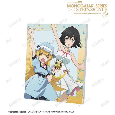 『物語シリーズ×STEINS;GATE』描き下ろし 忍野忍&椎名まゆり コラボイラストver. キャンバスボード