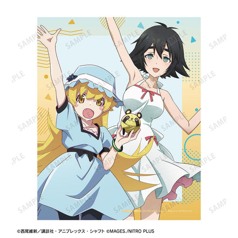 『物語シリーズ×STEINS;GATE』描き下ろし 忍野忍&椎名まゆり コラボイラストver. キャンバスボード