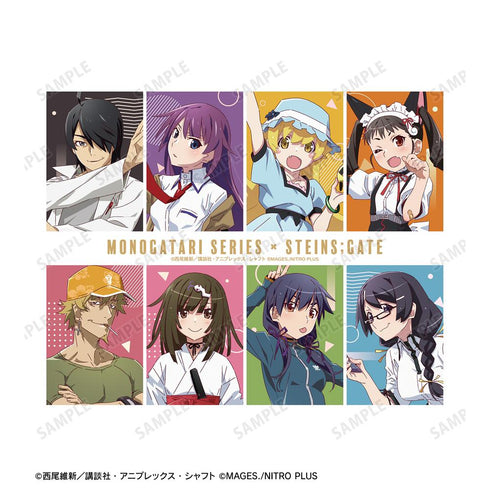 『物語シリーズ×STEINS;GATE』描き下ろし 集合A コラボイラストver. キャンバスボード