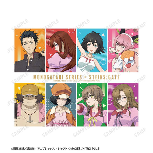 『物語シリーズ×STEINS;GATE』描き下ろし 集合B コラボイラストver. キャンバスボード