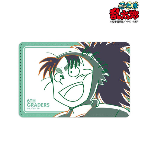 『忍たま乱太郎』七松小平太 lette-graph 1ポケットパスケース【202509再販】